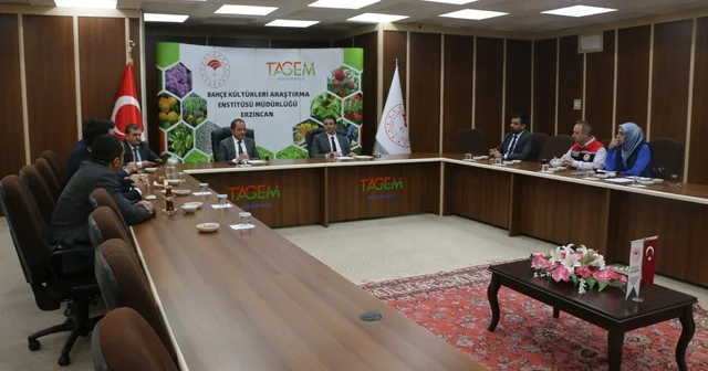 Erzincan da tarım teşkilatları koordinasyon toplantısı yapıldı Erzincan Haberleri