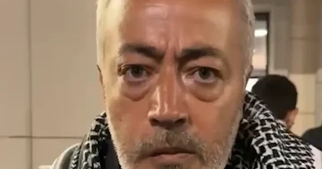 İsrail in alıkoyduğu gayrimüslim Sumud aktivistleri namaz kılanlara siper olmuş VİDEO İZLE