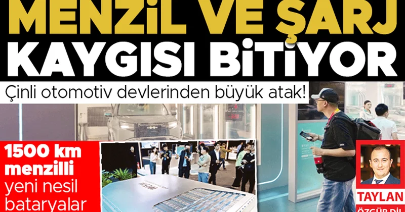 Çinli üreticiler Pekin’deki şovda otomotivin geleceğine yön verdiler… Menzil ve şarj kaygısı bitiyor