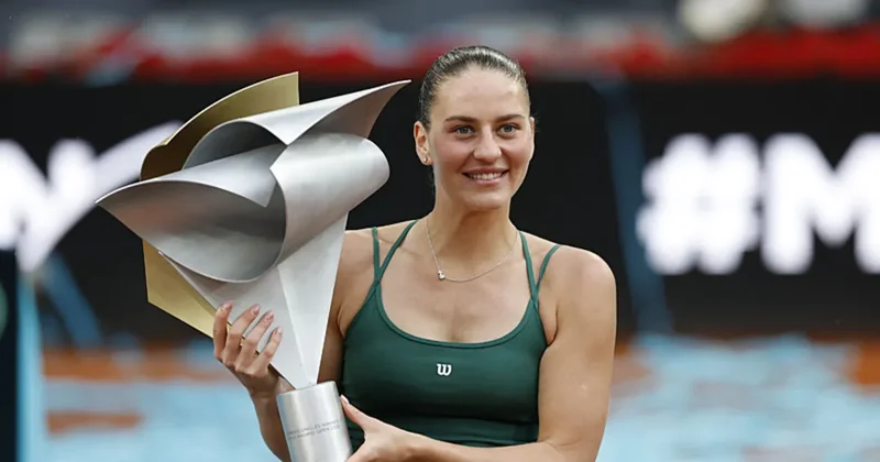 Madrid Açık ta tek kadınlarda Marta Kostyuk şampiyon oldu