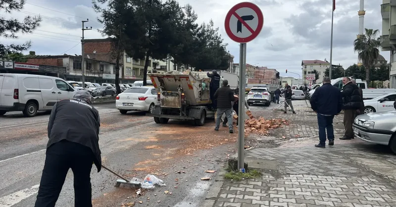 Samsun’da akılalmaz kaza: Eşine yardıma koşarken tonlarca tuğlanın altında kaldı!