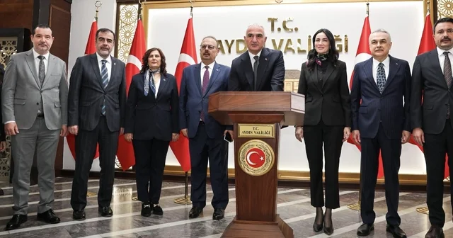 Bakan Ersoy un ikinci durağı Aydın Valiliği oldu Aydın Haberleri