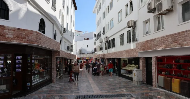 Marmaris çarşı bölgesinde çalışmalarda sona gelindi Muğla Haberleri