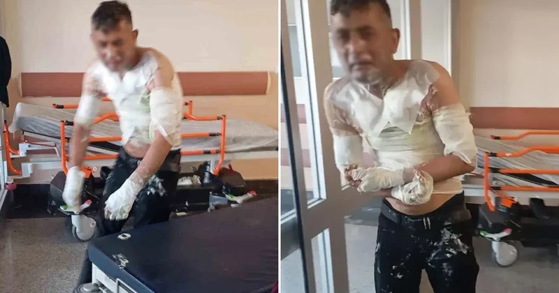 Engelliye benzin döküp yakan sanığa 18 yıl hapis