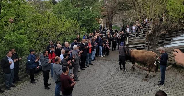 Geçmişten günümüze: Kemaliye de şükür kurbanı Erzincan Haberleri