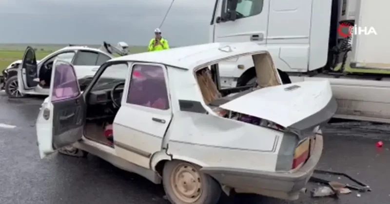 Siverek te zincirleme trafik kazası: 2 ölü, 2 yaralı