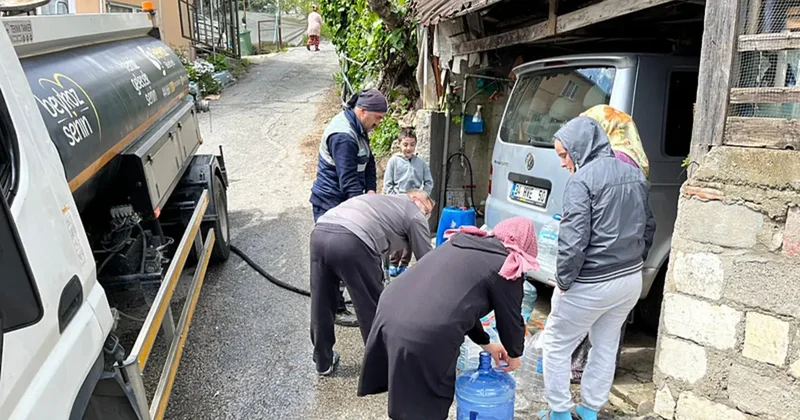 Beykoz da İSKİ kaynaklı su arızası: Akıllara eski İstanbul u getirdi! 2026 senesinde doksanları yaşıyoruz