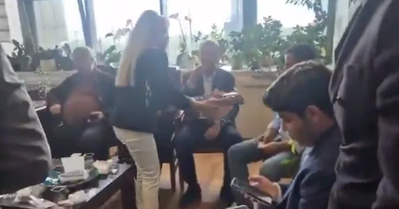 Özel Ferdi Zeyrek için çarpıldı diyen kadın partide çikolata dağıtıyor dedi, jet yanıt geldi