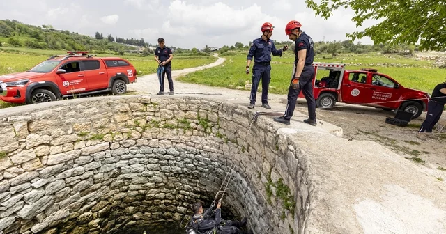 Mersin itfaiyesinden boğulma vakalarına karşı tatbikat Mersin Haberleri