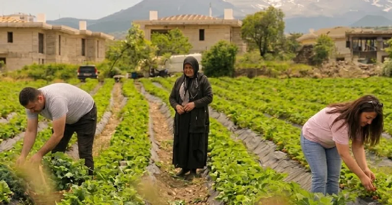 Hobiyle başladılar, servet kazanıyorlar: 20 dönüm araziden 70 ton hasat ediyorlar Sözcü Gazetesi