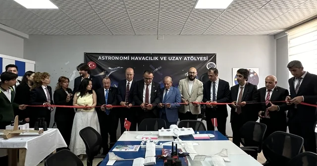 Yüksekova da Astronomi, Havacılık ve Uzay Atölyesi açıldı Hakkari Haberleri