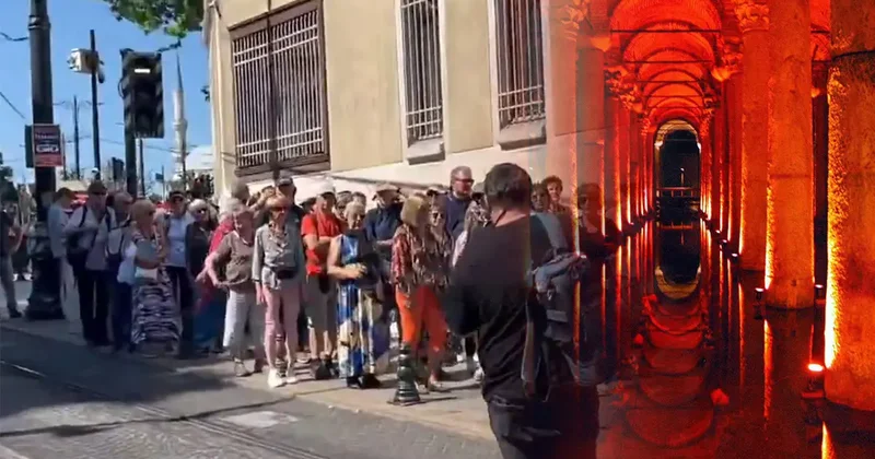 Turistler kapıdan döndü! İstanbul un sembolü Yerebatan Sarnıcı el değiştiriyor