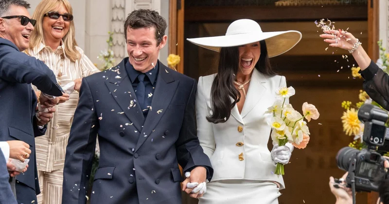 Dua Lipa ve Callum Turner çiftinin nikah fotoğrafları paylaşıldı