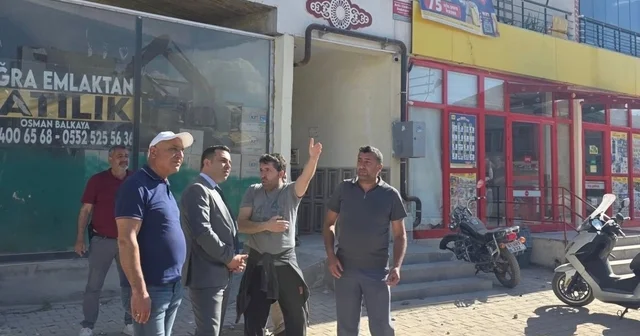 Kaymakamı Algın, yıkım çalışmalarını inceledi Adıyaman Haberleri