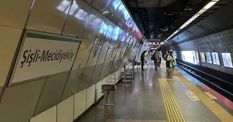 Şişli Mecidiyeköy istasyonunda intihar girişimi Sözcü Gazetesi