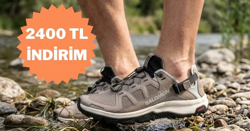 Outdoor tutkunları buraya: Salomon sandalette indirim başladı