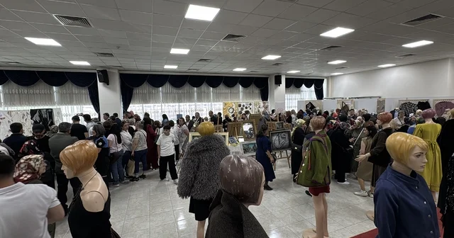 Karabük te kursiyerlerin eserleri beğeniye sunuldu Karabük Haberleri