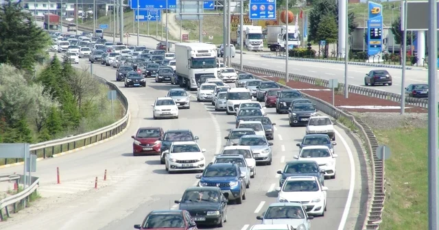 Kilit kavşak Kırıkkale den bayram tatilinde 1,5 milyon araç geçti Kırıkkale Haberleri