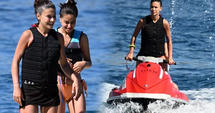 Devrim Özkan dan jet ski şov