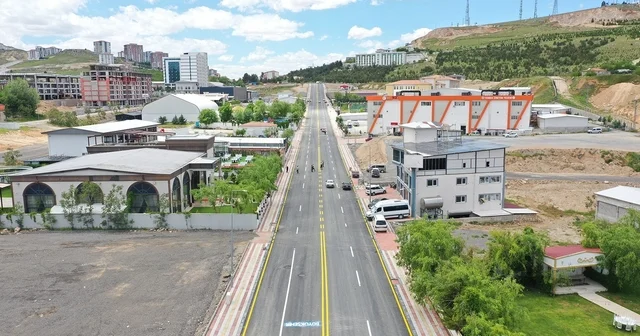 Hanbeyoğlu Caddesi yeni çehresine kavuştu Malatya Haberleri
