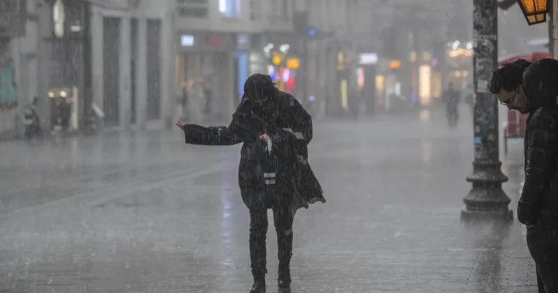 4 il için sarı uyarı: Kuvvetli yağışa dikkat