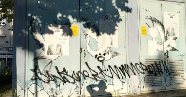 Sanatla güzelleştirilen trafolar vandalların hedefi oldu Manisa Haberleri