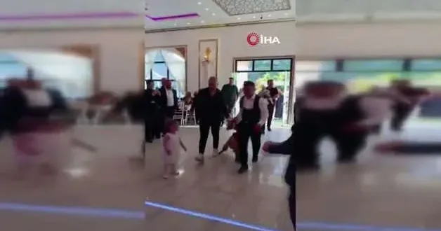 Düğünde takı niyetine verilen keçi herkesi kahkahaya boğdu