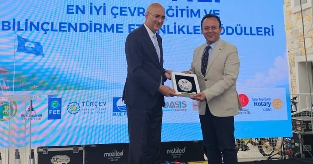 Alanya ya 79 mavi bayrak ve çevre eğitiminde bir ödül daha aldı Antalya Haberleri