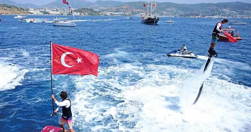 Denizlerde 100. yıl coşkusu