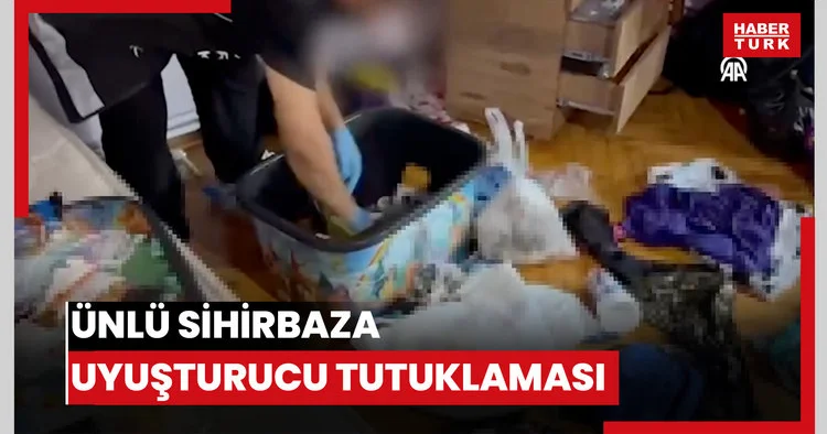 Ünlü sihirbaza uyuşturucu tutuklaması