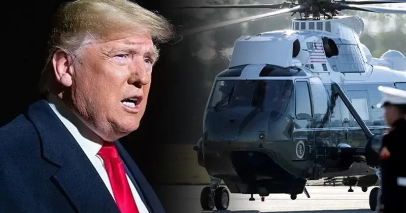 Trump ın Türkiye konvoyu! 1000 kişiyle gelecek, helikopteri Ankara da birleştirilecek