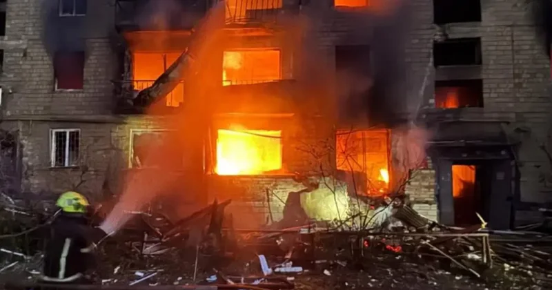 Rusya, başkent Kiev i vurdu! Çok sayıda ölü var