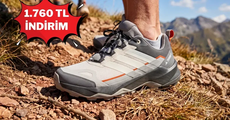 Zorlu koşullara meydan okuyan adidas Terrex ayakkabıda indirim başladı!