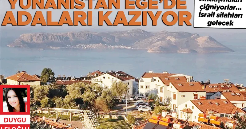 Ege’de İsrail silahlarıyla ‘yer altı’ hattı