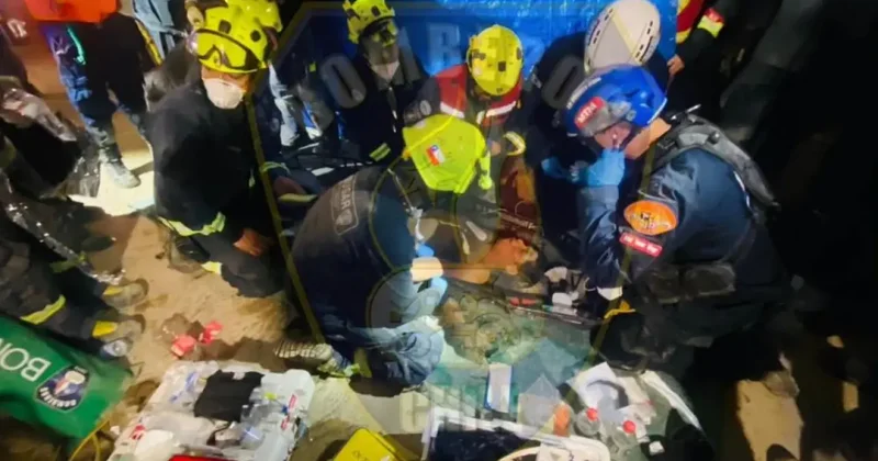 Mucize kurtuluş: 8. günde enkazdan sağ çıkarıldı