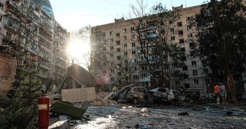Rusya nın Kiev Saldırısında 10 Ölü, 56 Yaralı