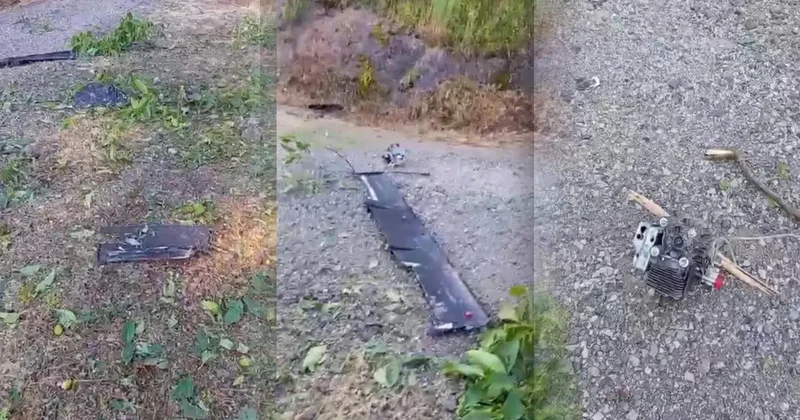 5 kilo patlayıcı yüklü İHA Trabzon da infilak etti! Ukrayna’ya ait…