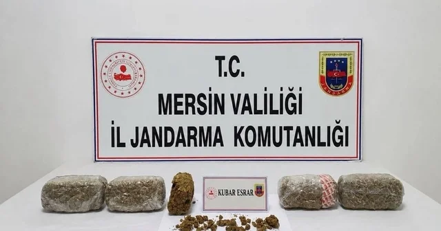 Mersin de 6 kilo 300 gram kubar esrar ele geçirildi: 2 tutuklama Mersin Haberleri Habertürk Yerel Haberler