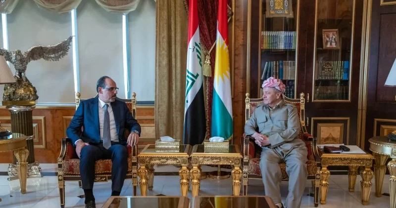 MİT Başkanı Kalın Erbil de KDP lideri Barzani ile bir araya geldi Ortadoğu Haberleri