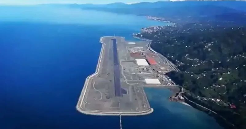 Rize Artvin Havalimanı na Suudi Arabistan ın El Hofuf şehrinden direkt uçuş yapıldı