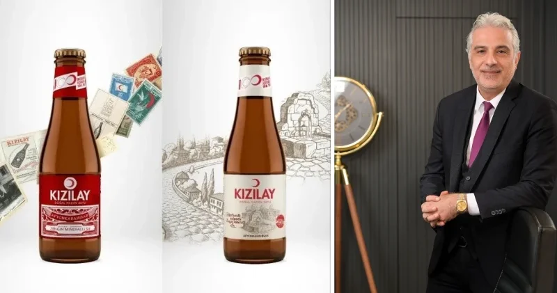 Kızılay Maden Suyu ndan 100. yıla özel nostalji şişe serisi Aktüel Haberleri