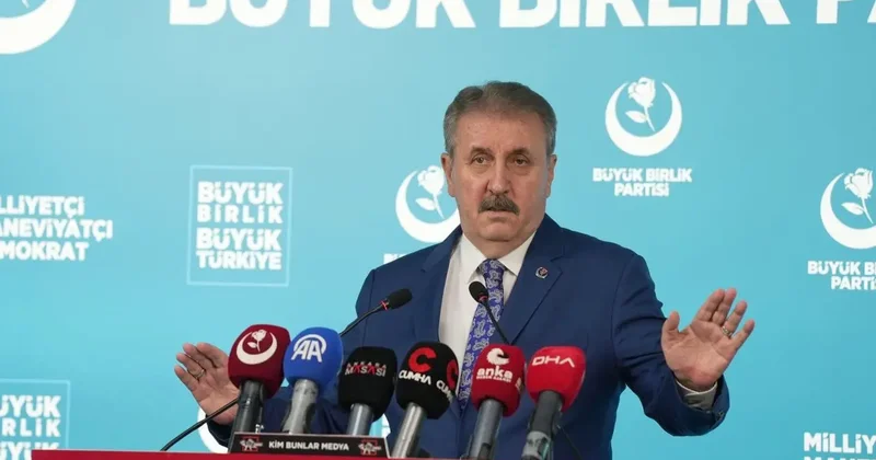 BBP lideri Mustafa Destici den Deniz Göktaş a: O dili koparırız!