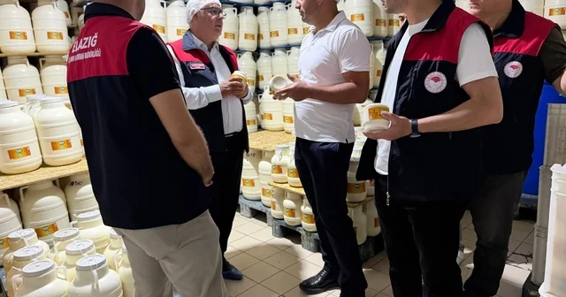 Elazığ da tulum peynirinde üretim süreci yerinde incelendi Elazığ Haberleri Habertürk Yerel Haberler
