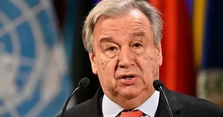 Guterres’ten Suriye deki patlama için uyarı: Derin endişe duyuyoruz