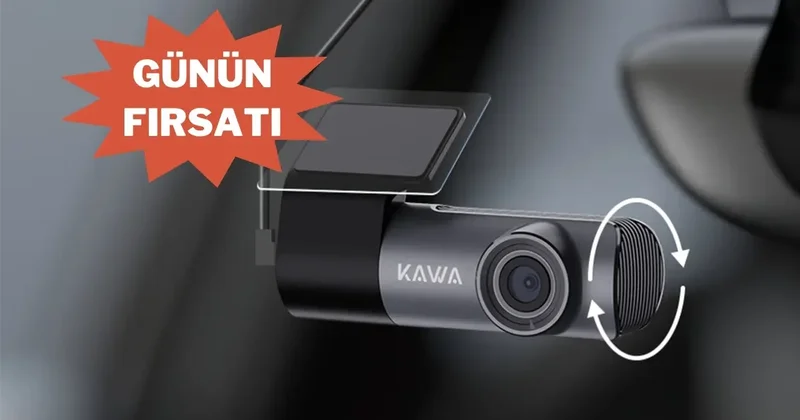 Net gece görüşü ve 2K güvencesiyle Kawa Araç Kamerası günün fırsatı oldu