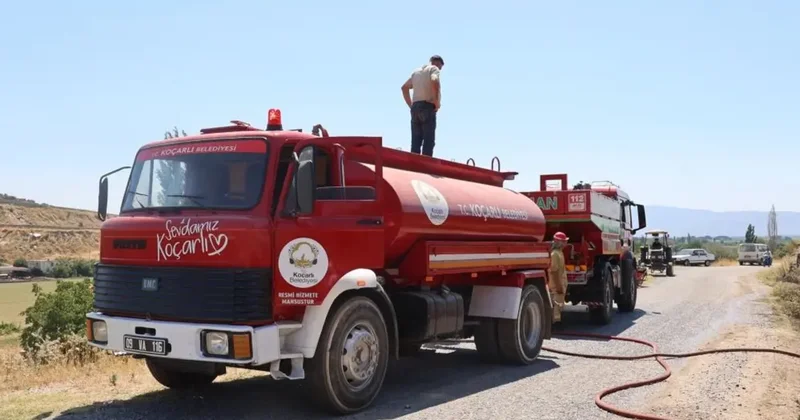 Başkan Arıcı, yangın bölgesinde incelemelerde bulundu