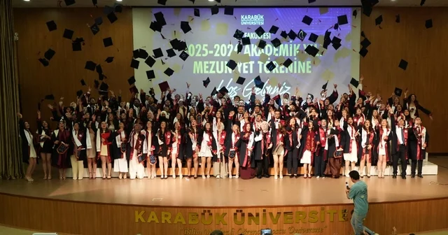 KBÜ Tıp Fakültesi mezunları hekimlik hayatına ilk adımını attı Karabük Haberleri Habertürk Yerel Haberler