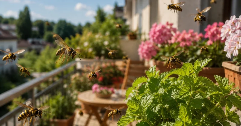 Teras, balkon ve bahçesine bu bitkiyi koyanlar eşek arılarından kurtuluyor Sözcü Gazetesi