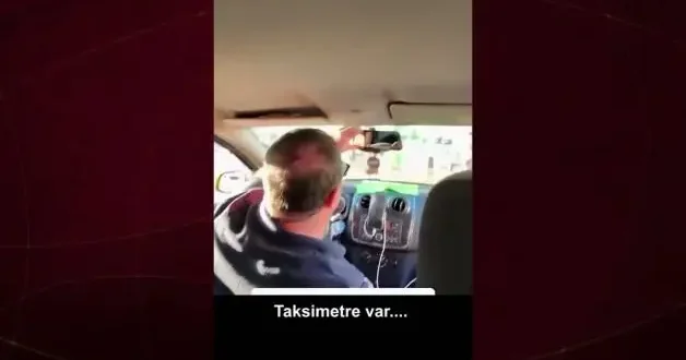Taksicinin turistten fazla para istediği anlar ve haram değil cevabı pes dedirtti