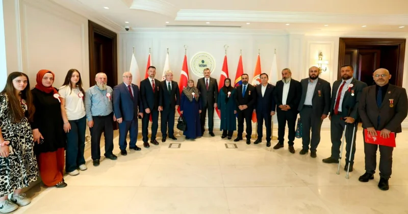 İçişleri Bakanı Çiftçi, Türkiye Gazi ve Şehit Aileleri Vakfı heyetiyle bir araya geldi